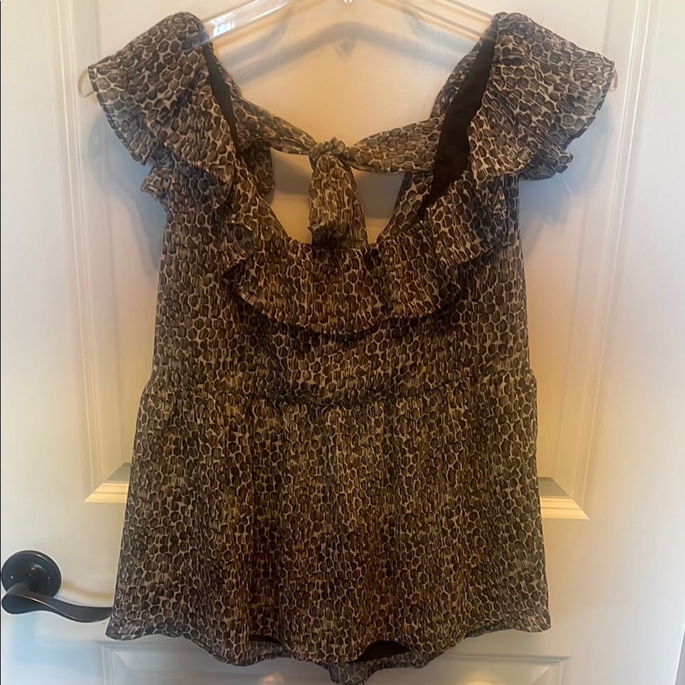 Banana Republic Ruffle Top